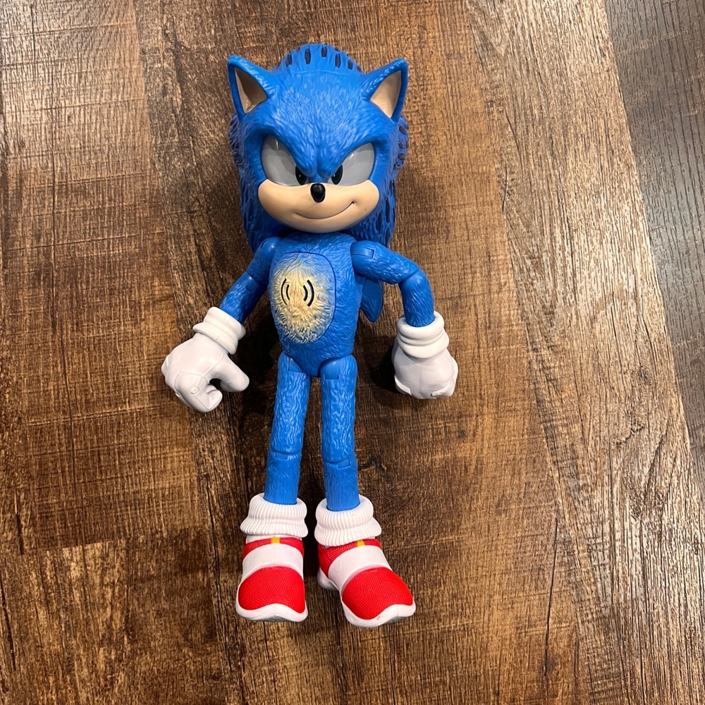 Jakks Pacific Sonic The Hedgehog 3 Ultimate Talking Sonic 12-in Action Figure